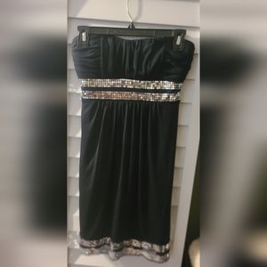 Strapless dress